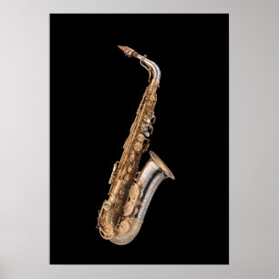Poster Alto saxophone