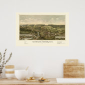Poster Alton, NH Panoramic Map - 1888 (Cuisine)