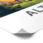 Poster Altoona Pennsylvania Travel Print (Coin)