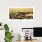 Poster Altoona, Pennsylvanie (Bureau à domicile)
