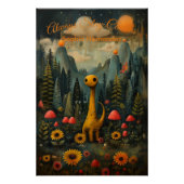 Poster Always Stay Curious - Póster Inspirador para Niños (Devant)