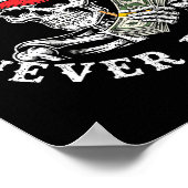 Poster Always Tired Never Broke Skull (on Back)  (Coin)