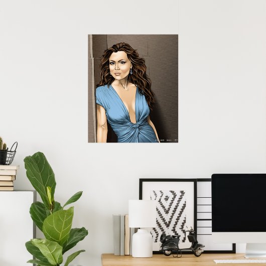poster alyssa milano (Bureau à domicile)