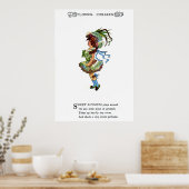 Poster Alyssum doux (Cuisine)