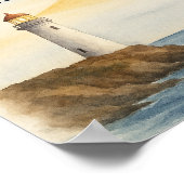 Poster Am a Lighthouse of Love - Inspirational Wall Art (Coin)