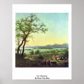 Poster Am Chiemsee Par Peter Von Hess (Devant)