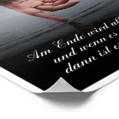 Poster Am Ende avec alles gut sein (Coin)