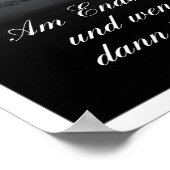 Poster Am Ende avec alles gut sein (Coin)