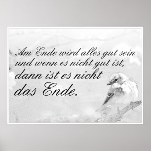 Poster Am Ende avec alles gut sein
