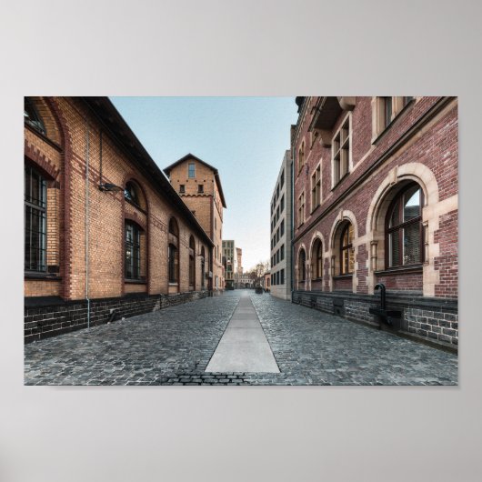 Poster Am Hafenamt - Cologne (Devant)