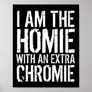 Poster Am La Maison Avec Une Chromie Supplémentaire