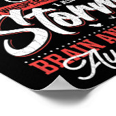Poster Am The Storm Brain Aneurysm Support de soutien (Coin)