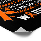 Poster Am The Storm Multiple Sclerosis Guerrier (Coin)