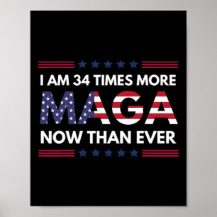 Poster Am &# ; Times Plus De Maga Maintenant Que Jamais L