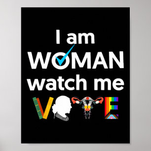 Poster Am Woman Me Watch Vote 1