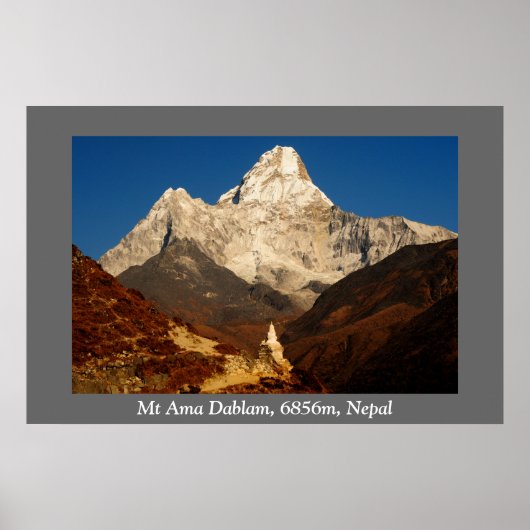 Poster Ama Dablam (Devant)