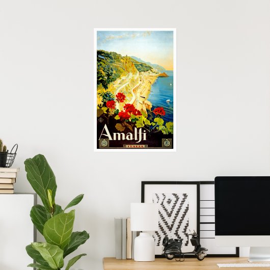Poster Amalfi Coast (Bureau à domicile)