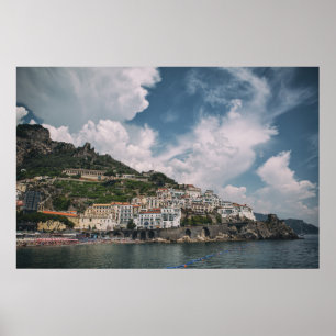 Poster Amalfi Coast in Italy