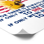 Poster Amanda Gorman - Assez courageux (Coin)