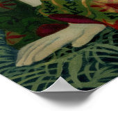 Poster Amanda Palmer Tarot : Le Fool ART IMPRIMER chat fé (Coin)