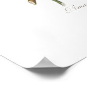 Poster Amandier, Amandier a grandes fleurs (Coin)