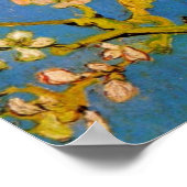 Poster Amandier en fleurs de Vincent van Gogh (Coin)