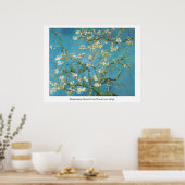Poster Amandier en fleurs Vincent van Gogh (Cuisine)