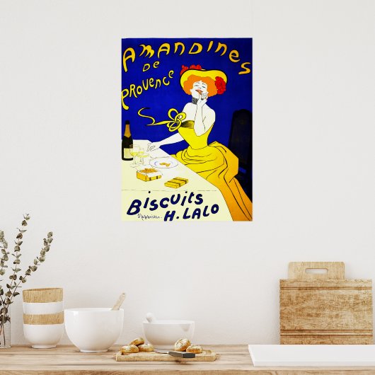 Poster Amandines (Cuisine)