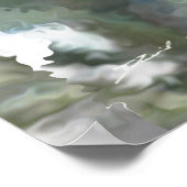 Poster Amanita Muscaria avec limon (Coin)