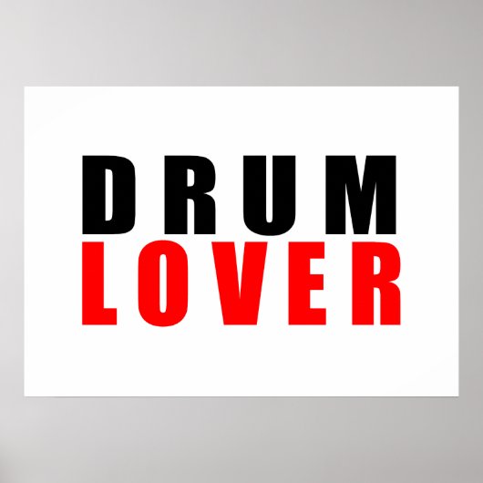 Poster Amant à tambour (Devant)