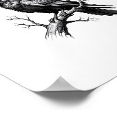 Poster Amant de corbeau F Caw F Mème Style Classique (Coin)