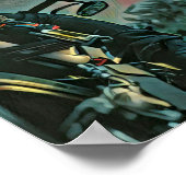Poster amant de course de moto cadeau (Coin)