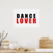 Poster Amant de danse (Cuisine)