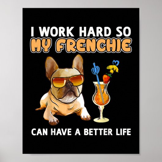 Poster Amant Français Français Bulldog (Devant)
