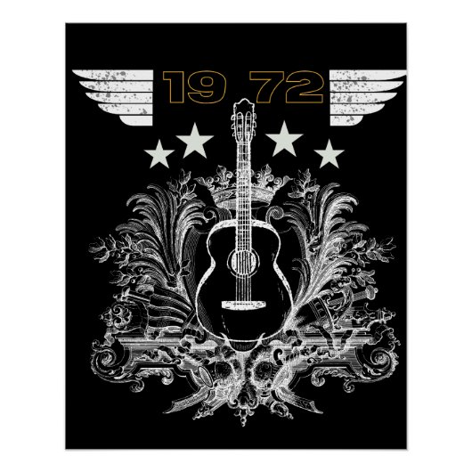 Poster amant guitare (Devant)