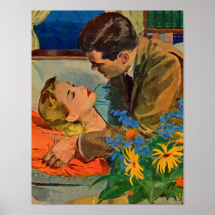 Poster Amants en amour