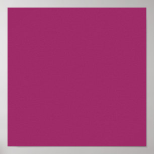 Poster Amarant (M&P) (couleur solide)