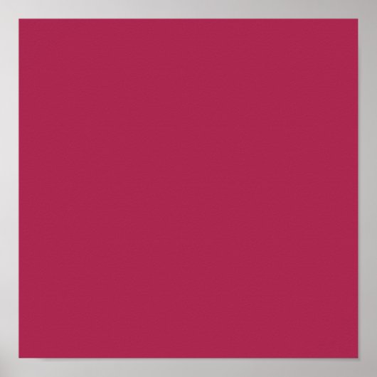 Poster Amaranth Violet (couleur unie)  (Devant)