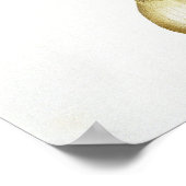 Poster Amaryllis Belladonna, de 'Les Liliacées', engrave (Coin)