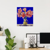 Poster Amaryllis dans une jug 2007 (Bureau à domicile)