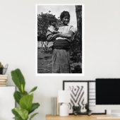 Poster Amatenango del Valle, Chiapas, Mexique (Bureau à domicile)