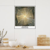 POSTER AMATERASU - JAPONAIS SOLEIL GODDESS (Cuisine)