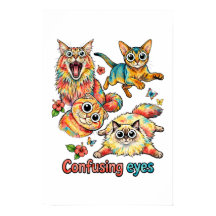 Amateur de chat Fun Le quatuor curieux du chat, Ch