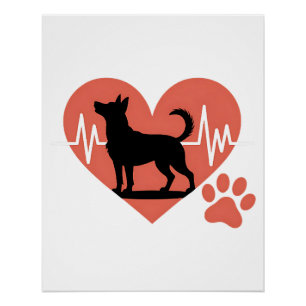 Poster Amateur de chiens Propriétaire de chien
