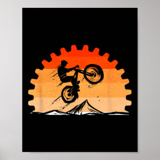 Poster Amateur de cyclisme Cycle vintage pour tournée à v