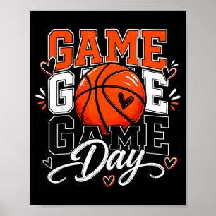 Poster Amateur de sport de baseball de jour de match