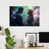 Poster Amateurs cachés de la Grove forestière (Bureau à domicile)