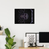 Poster Amateurs d'araignée | Araignée Cool mignonne (Bureau à domicile)
