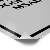 Poster Amateurs de livre textos texte argot sombre (Coin)