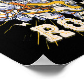 Poster Amateurs De Musique Guitare De L'Astronaut Space R (Coin)